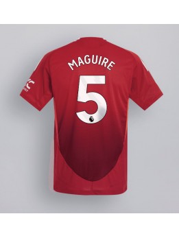 Manchester United Harry Maguire #5 Heimtrikot 2024-25 Kurzarm